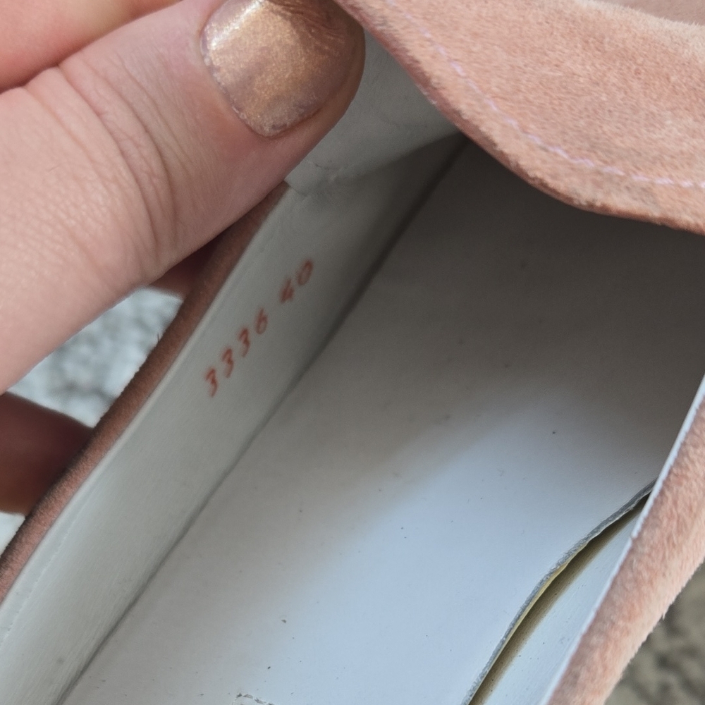 Prada Men's Pink Suede Loafers - Picture 6 of 12